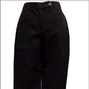 COUNTERPARTS Black Capri pants  14P no Gap Slim
